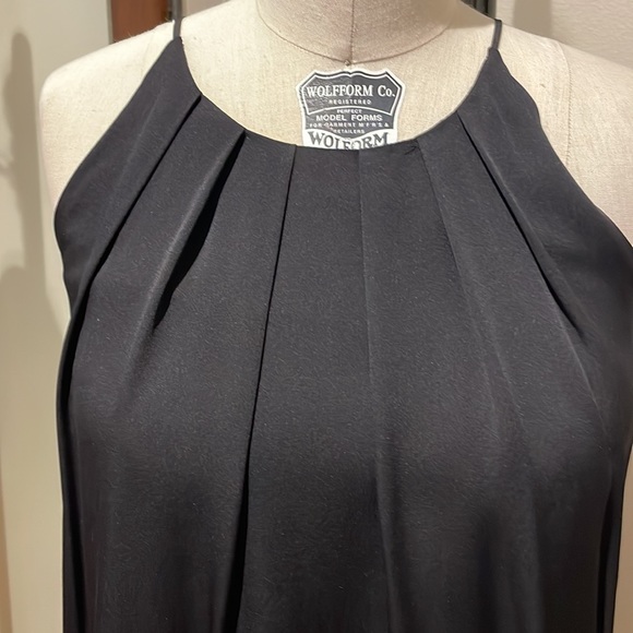Milly Black Silk Halter Top size 0 - Picture 2 of 5